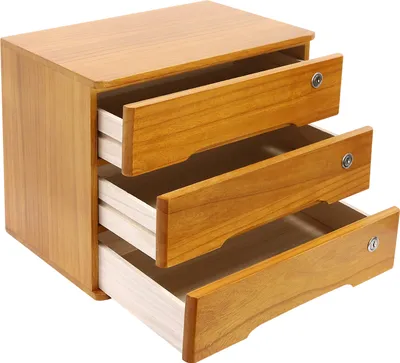 Zdjęcie produktu dla Organizer na biurko z zamykanymi szufladami