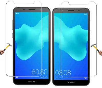 Produktbild von ino 2x Schutzglas für Huawei Y5 2018 Panzerglas harte Schutzfolie Panzerfolie Displayschutzglas Schutz Glasfolie Displayglas 9H