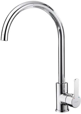 Productafbeelding van M14022 Keukenkraan, 360° Draaibare Keukenkraan, Eengreepsmengkraan Spoelbak Kraan Keuken, Messing, Chroom
