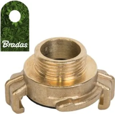 Image de Raccord à griffes GEKA filet mâle 3/4" laiton Raccord rapide BR-GK111A BRADAS