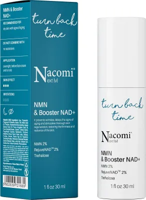 Produktbild von Nacomi Next Level NMN & NAD+ Booster Serum, 30 ml – Antioxidative Pflege für jugendliche, strahlende Haut