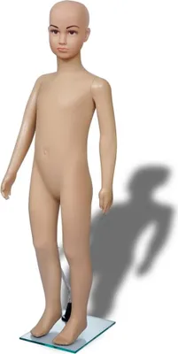 Produktbild von Schaufensterpuppe Kind A, Beige, 110 cm