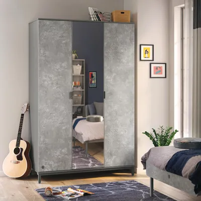 Produktbild von Cilek SPACE Kleiderschrank, 3-trg.