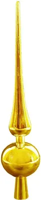 Produktbild von HAAC Baumspitze für Weihnachtsbaum Höhe 30 cm Farbe gold Weihnacht Weihnachten