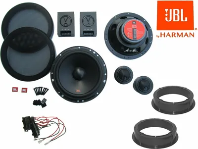Produktbild von JBL passend für VW Golf 4 IV 2 Wege Komponenten Lautsprecher Komplett Set Tür Vorn Hinten 270W