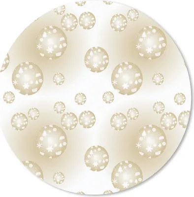 Produktbild von MuchoWow® Mauspad Mousepad Weihnachtskugeln - Winter - Weihnachten 30x30 cm - Mousepads - Maus Mat - Pad - Mausunterlage - Tischunterlage - Schreibtischmatten
