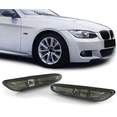 Produktbild von Seitenblinker Schwarz passend für BMW E81 E82 E87 E88 E90 E91 E92 E93 X1 E84