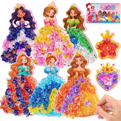 Immagine prodotto di Kit creativo per principesse, adatto a bambine dai 5 ai 10 anni