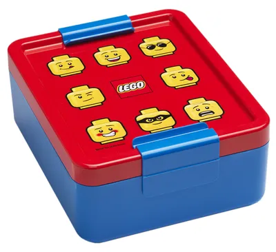 Zdjęcie produktu dla LEGO 40520001 LEGO Brotdose LUNCH BOX ICONIC, rot/blau