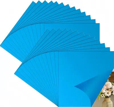 Produktbild von Spiegelfliesen Selbstklebend, 40pcs Dekorative Wandspiegel, 15 x 15 cm Spiegelaufkleber, Acryl Spiegel Wanddeko