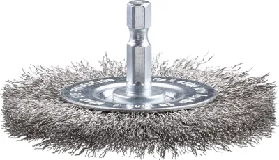 Produktbild von kwb SCHEIBEN-BÜRSTE Ø 75 mm, Edelstahl-Draht, für Metall und Stein