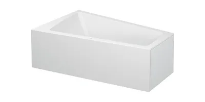 Produktbild von Badewanne PAIOVA 1700x1000mm, 1 Rückenschräge links weiß weiß