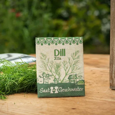 Produktbild von Die Stadtgärtner Dill-Saatgut | sehr schmackhaft und perfekt zu Fischgerichten | Sorte 'Ella' | Samen für 80 Pflanzen