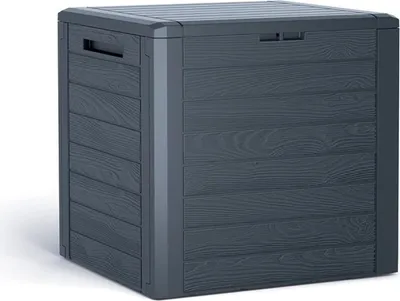 Produktbild von Kissenbox für draußen - 59 x 46 x 55 cm - Anthrazit
