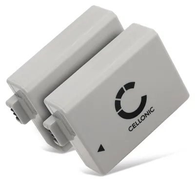 Immagine prodotto di CELLONIC 2x Batteria per Fotocamera Compatibile con Canon EOS 500D, EOS 1000D, EOS 450D, LP-E5 – (1020mAh, 7.4V)