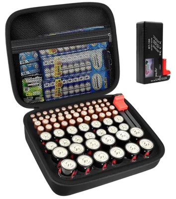 Immagine prodotto di Contenitore per lo stoccaggio di oltre 80 batterie