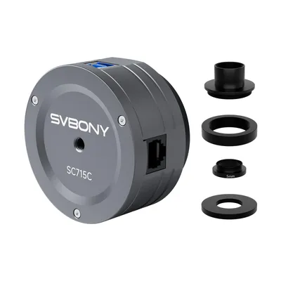 Produktbild von Svbony SC715C Teleskop-Kamera CMOS USB3.0, IMX715, DDR3 512M, ST4-Port, Planetenfotografie, Mikroskop-Bildgebung
