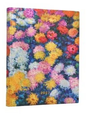 Produktbild von 12-Monatskalender 2027 Monets Chrysanthemen Ultra Tagesüberblick