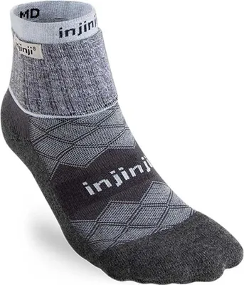 Zdjęcie produktu dla Injinji Liner + Runner Skarpety damskie Grey EU 40 1/2-44 1/2+