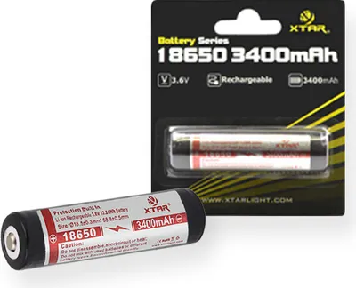 Obrázek produktu pro XTAR Battery 18650 3 6V Li-ion 3500 mAh