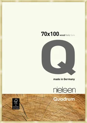 Produktbild von Nielsen Holz Bilderrahmen Quadrum, 70x100 cm, Gold