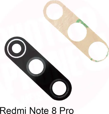 Produktbild von Xiaomi RedMi Note 8 Pro Kamera Linse Glas Camera Glass Lens + Kleber Neu