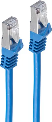 Obrázek produktu pro shiverpeaks U/FTP, Cat.7, slim, 1.0m, 1 m, Cat7, U/FTP (STP), RJ-45, RJ-45, Modrá