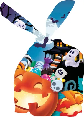 Produktbild von Beutel Candy Bag Halloween Kürbis