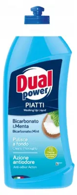 Produktbild von Bicarbonato e Menta Geschirrspülmittel 1L - Dual Power