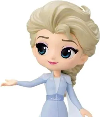 Produktbild von Banpresto - Disney Characters Frozen 2 Elsa Ver.B Q posket 14cm