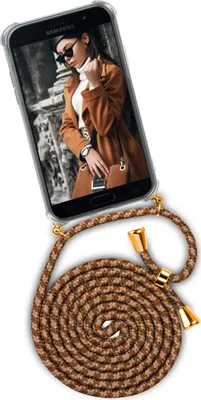 Produktbild von TWIST-Case + TWIST-Cord für Samsung Galaxy A5 (2017), Farbe:Paris 1896 (Gold)