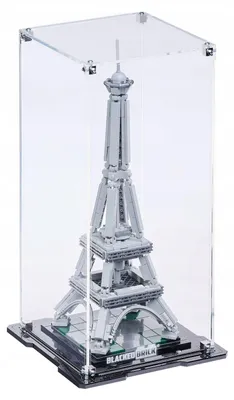 Produktbild von Blacked Brick Vitrine für LEGO® 21019 Architecture – Eiffelturm
