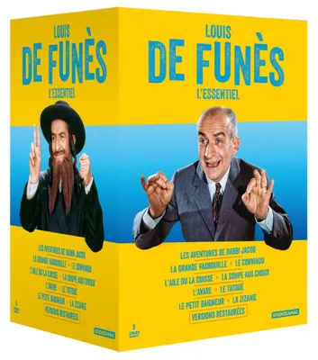 Obrázok produktu pre Louis de Funès – Najdôležitejšie – kolekcia 9 filmov [import z Francúzska]
