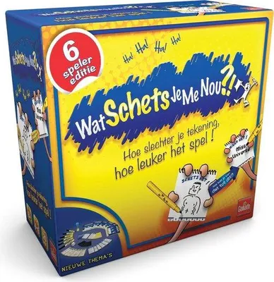 Produktbild von Goliath Gesellschaftsspiel Was malst du da?! 6 Spieler Familienspiel