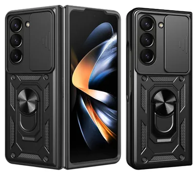 Produktbild von Hybrid Armor Camshield Hülle für Samsung Galaxy Z Fold5 - Optimaler Schutz & Stil KP28089
