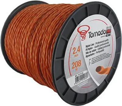 Image de Bobine Fil Nylon Copolymer Ozaki Tornado Alu - Longueur : 208 m, ø : 2,40 mm.
