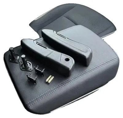 Productafbeelding van Autostoelarmleuning, universeel, verstelbaar voor optimaal comfort, zwart