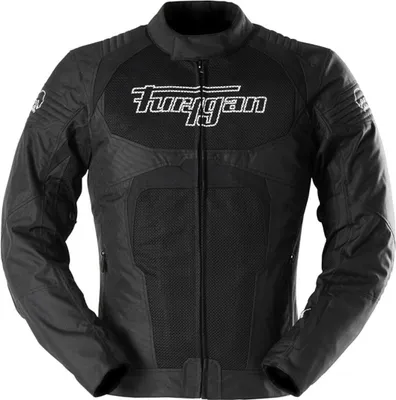 Zdjęcie produktu dla Tekstylna kurtka motocyklowa Furygan WB08 Vented+, czarny/biały, 2XL