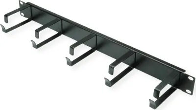 Produktbild von VALUE 19-Zoll-Frontplatte, h/v Kabelführung, Typ G, schwarz