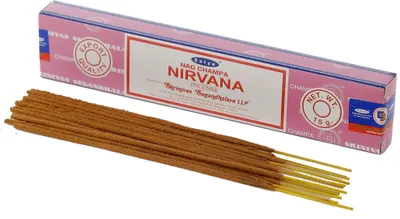 Produktbild von Räucherstäbchen - Satya Nag Champa - Nirvana - indische Duftmischung 1x 15 Gramm