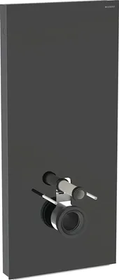 Immagine prodotto di Geberit Monolith module sanitaire pour WC suspendu, 114 cm, entrée deau derrière au centre, avec tubulure de raccordement, 131.031.SJ.6, 131.031.SJ.6