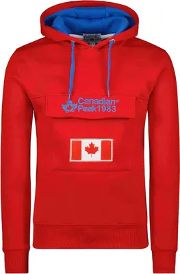 Immagine prodotto di Canadian Peak Camicetta da uomo rossa RBMWW6300H/CP-ROUGE Taglia 2XL