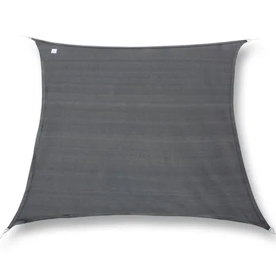 Produktbild von hanSe® Marken Sonnensegel 100% Polyester Quadrat 6x6 m Graphit