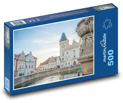Zdjęcie produktu dla Puzzle 500 Historyczne centrum Tábora - martinpuzzle