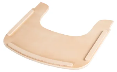 Produktbild von roba Essbrett aus Holz - Erweiterung & Zubehör für Hochstuhl Sit Up Flex - Kompatibel mit Gurtsystem und Hochstuhlauflagen - ab 6 Monaten