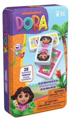 Zdjęcie produktu dla Games KOG KOL Dora Dominoes Tin GML