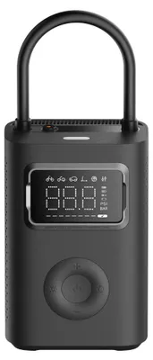 Immagine prodotto di Compressore d'aria elettrico portatile per auto Xiaomi Portable Electric Air Compressor 2 Pro, 2500mAh, USB Type-C, torcia LED con funzione SOS, Nero