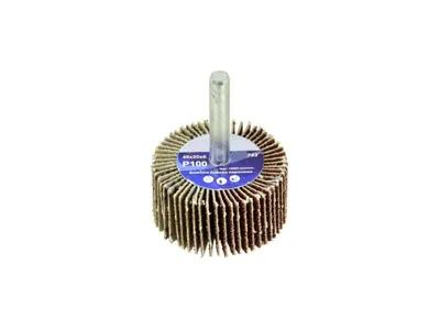 Produktbild von Geko g78743 Schleifmittel Lamellenschleifer P100 40 x 20 mm 6 mm Arbor, mehrfarbig