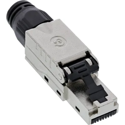 Image de InLine® connecteur RJ45 Cat.6A 500MHz, à confectionner en champ, blindé