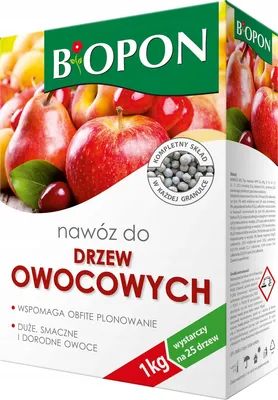 Obrázek produktu pro BIOPON hnojivo pro ovocné stromy 1KG